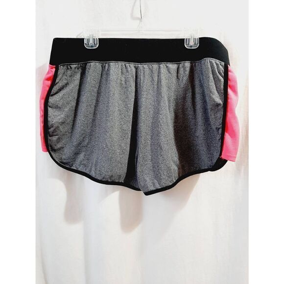 Activewear pink gray 3X shorts - Picture 2 of 3